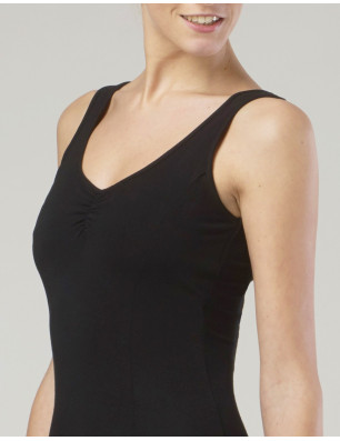 Robe De Danse Viscose noire - VERITABLE Temps Danse - FAME La Maison De La Danse