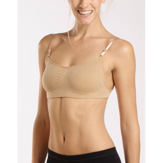 Soutien-gorge de danse invisible nude - SILK Temps Danse - FAME La Maison De La Danse