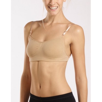 Soutien-gorge de danse invisible nude - SILK Temps Danse - FAME La Maison De La Danse