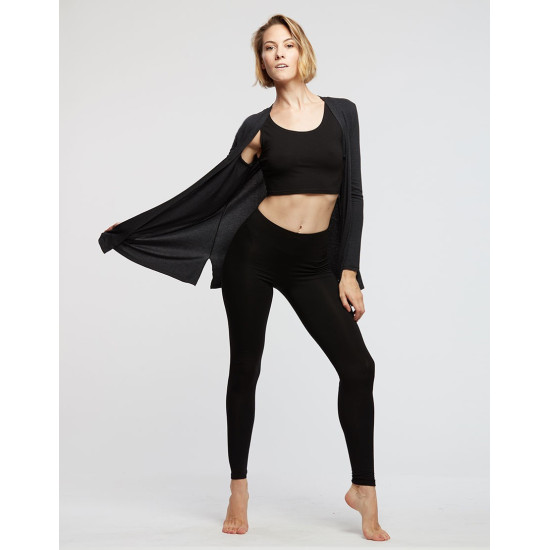 Gilet en viscose chiné ELLY Temps Danse - FAME La Maison De La Danse
