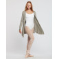 Gilet en viscose chiné - ELLY