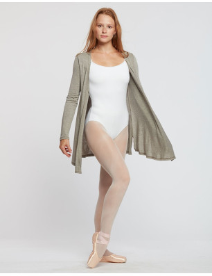 Gilet en viscose chiné ELLY Temps Danse - FAME La Maison De La Danse
