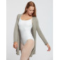 Gilet en viscose chiné - ELLY