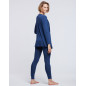 Gilet en viscose chiné - ELLY