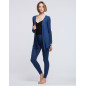 Gilet en viscose chiné - ELLY