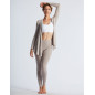 Gilet en viscose chiné - ELLY