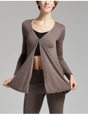 Gilet en viscose chiné ELLY Temps Danse - FAME La Maison De La Danse