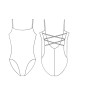 Justaucorps Capezio CC120 Justaucorps Capezio CC120