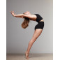 Short taille haute noir ADONIS - Temps Danse