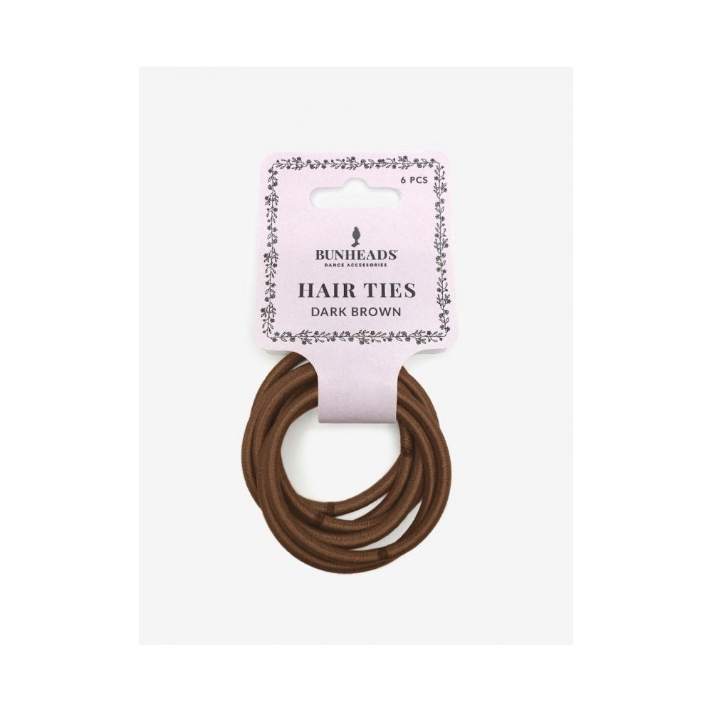 Hair ties Dark Brown BH1510 Bunheads