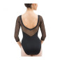 Justaucorps manches 3/4 en dentelle - D0678