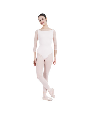 Justaucorps manches 3/4 en dentelle Repetto D0678 - FAME La Maison De La Danse