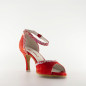 Chaussures NATALIA rouges Rosso Latino