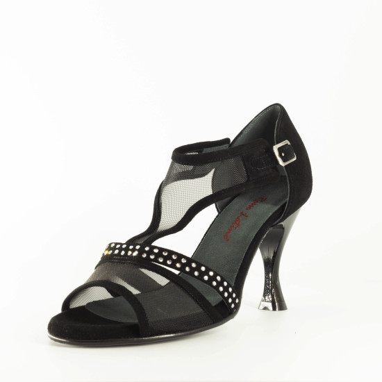 Chaussures XENA Noires Rosso Latino - FAME La Maison De La Danse