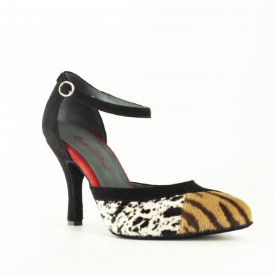 Chaussures MOLLY noires Rosso Latino - FAME La Maison De La Danse
