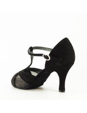 Chaussures JANIS noires Rosso Latino - FAME La Maison De La Danse