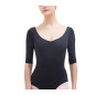 Justaucorps manches 3/4 Repetto D0645 Justaucorps manches 3/4 Repetto D0645