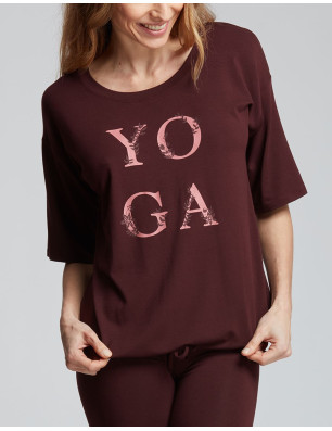 T-shirt large AGATHE YOGA Temps Danse - FAME La Maison De La Danse