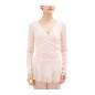 Cache-cœur manches longues Repetto D0670