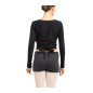 Cache-cœur manches longues Repetto D0670