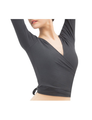 Cache-cœur tricot Repetto D0670 - FAME La Maison De La Danse