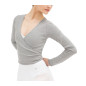 Cache-cœur manches longues Repetto D0670