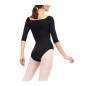 Justaucorps manches 3/4 - D0731N