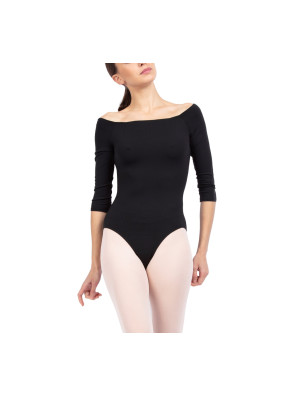 Justaucorps manches 3/4 REPETTO D0731N - FAME La Maison De La Danse