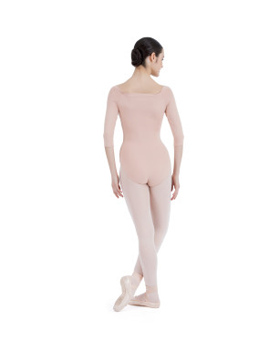 Justaucorps manches 3/4 REPETTO D0731N - FAME La Maison De La Danse