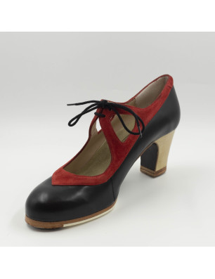 Chaussures de danse flamenco M37 Red Candor Begoña Cervera - FAME La Maison De La Danse