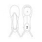Demi-pointes Tourterelle OPERA Repetto T201C