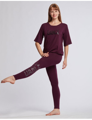 Legging De Danse - ADALIE STRIPES Temps Danse