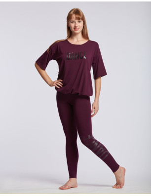 Legging De Danse - ADALIE STRIPES Temps Danse