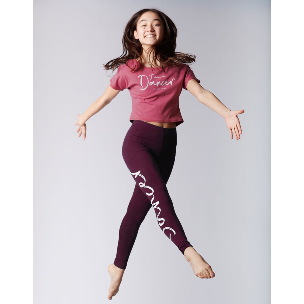 Tshirt Danse Fille AGILE JR I AM - Temps Danse