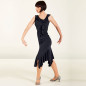 Jupe latine asymetrique CAPEZIO DSA006