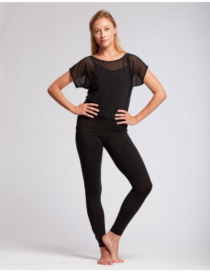 T-Shirt Tulle Avec Brassière - DOUNIA Temps Danse - FAME La Maison De La Danse