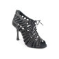 Chaussures BLACK GLITTER Portdance PD812