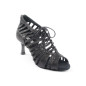 Chaussures BLACK GLITTER Portdance PD812