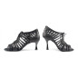 Chaussures BLACK GLITTER Portdance PD812