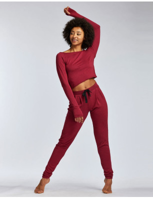 T-Shirt Manches Longues En Viscose Chinee - EVER Temps Danse - FAME La Maison De La Danse