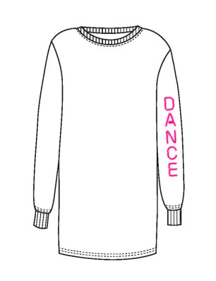 Robe Sweat TARONA-NEON Temps Danse - FAME LA MAISON DE LA DANSE