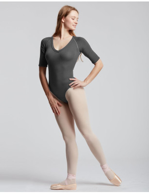 Justaucorps manches coudes MADDY Temps Danse - FAME La Maison De La Danse