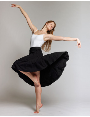 Jupe De Danse Longue GRETA Temps Danse - FAME LA MAISON DE LA DANSE