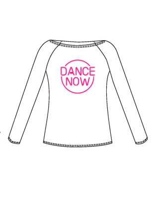 T-Shirt De Danse Manches Longues AMANA-NEON Temps Danse - FAME LA MAISON DE LA DANSE