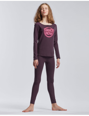 Legging De Danse Enfant ADALIE-JR-NEON Temps Danse - FAME LA MAISON DE LA DANSE