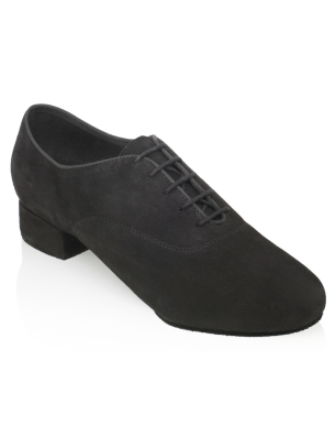 Chaussures danse Homme - 335 Windrush - Black Nappa Suede Leather - Standard Ballroom Dance Shoes