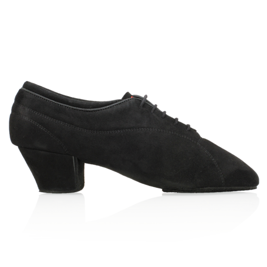 Chaussures danse Homme - BW111 Bryan Watson - Black Nappa Suede - Latin Dance Shoes