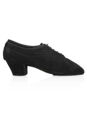 Chaussures danse Homme - BW111 Bryan Watson - Black Nappa Suede - Latin Dance Shoes
