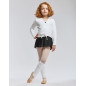 Jambiere enfant Bi-matière 40cm Temps Danse