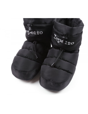 Boots d'échauffement Noir Repetto T250 - FAME La Maison De La Danse